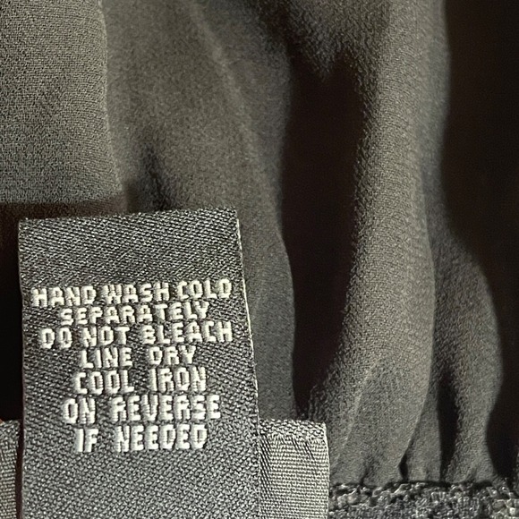 Torrid Top Size 0 Black Lace Chiffon Witchy Dark Romantic Whimsigoth Babydoll - Picture 7 of 9